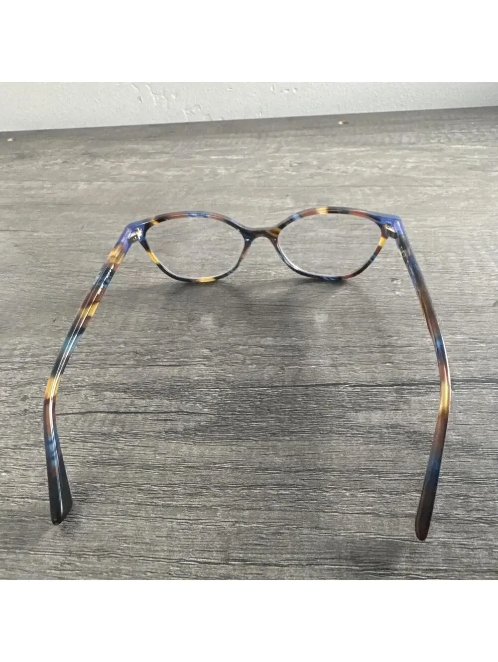 OGI HERITAGE 9106 1911 BROWN BLUE TORT AUTHENTIC EYEGLASSES Frames Only 53-16